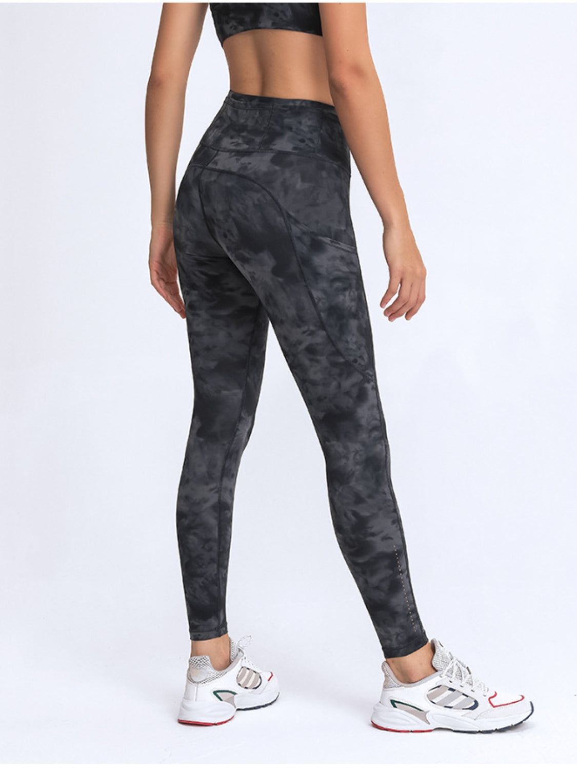 Millennia Wide Waistband Leggings with Pockets